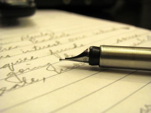 Fountain Pen Writing